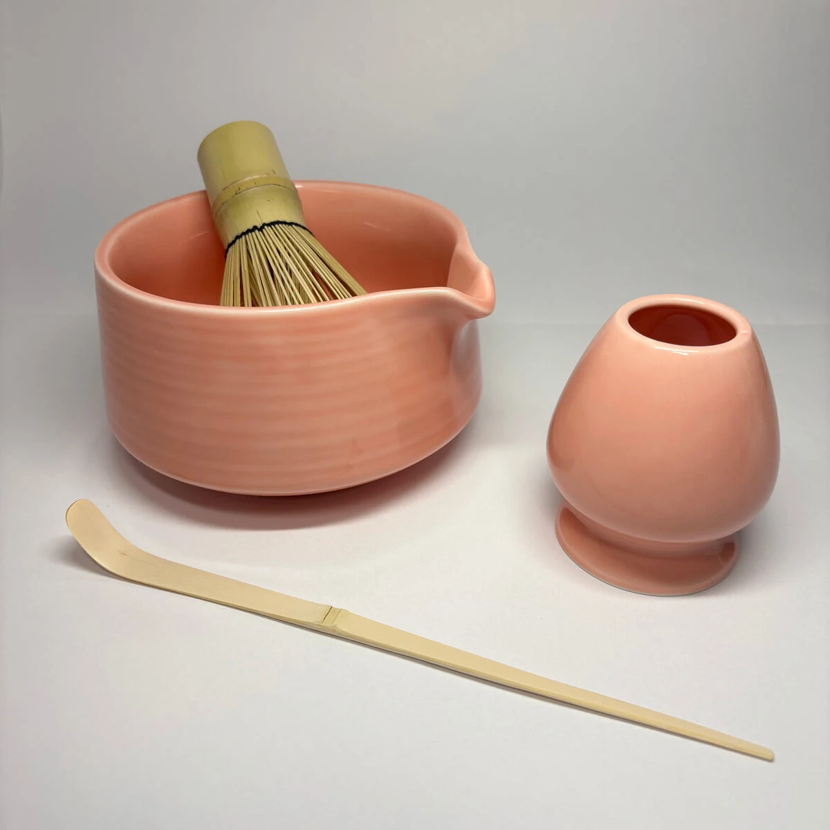 Matcha Set - Light Coral