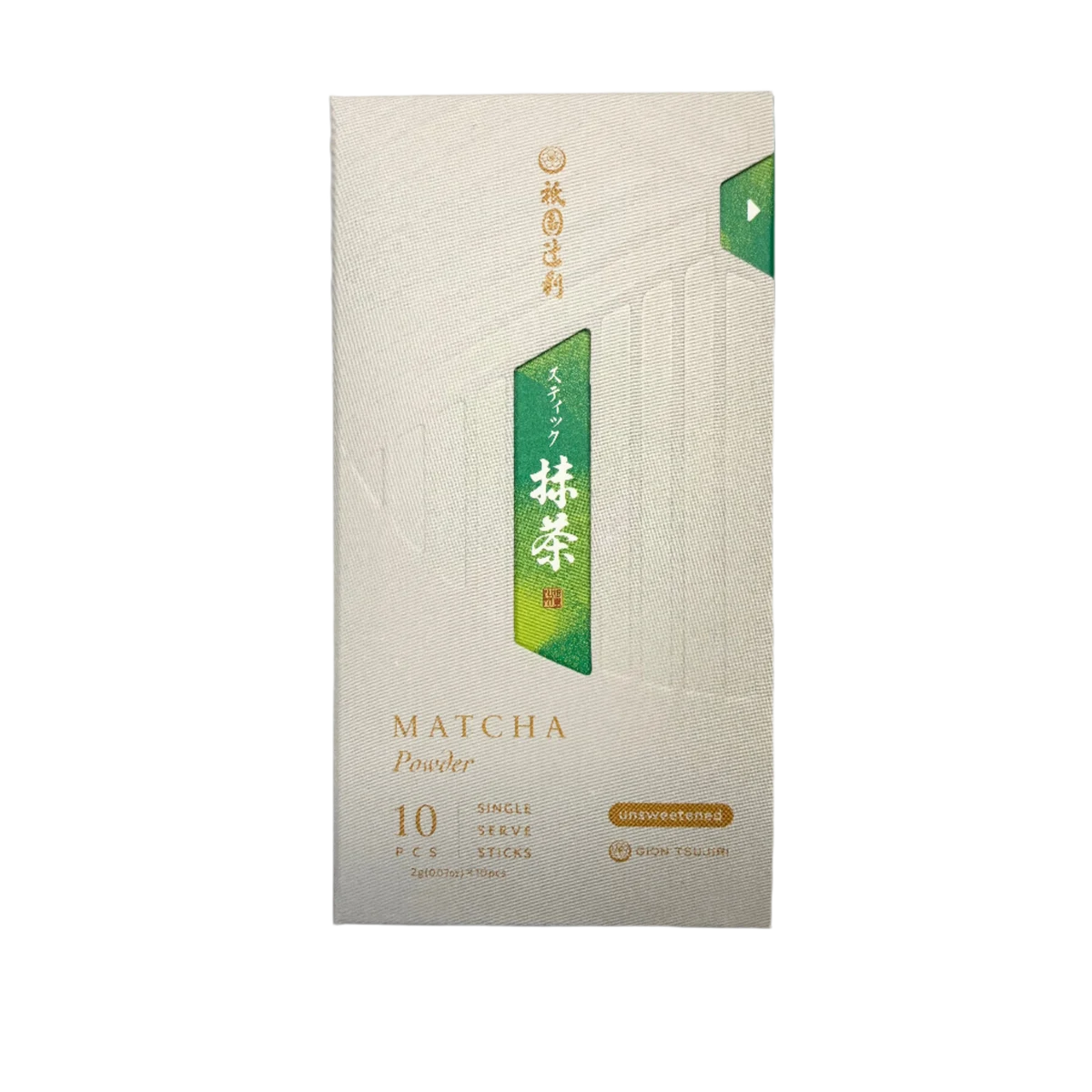 Matcha Powder Sticks from Gion Tsujiri (2g x 10)