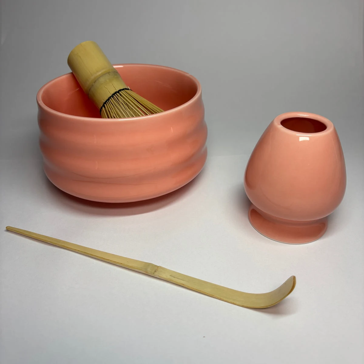 Matcha Set - Light Coral