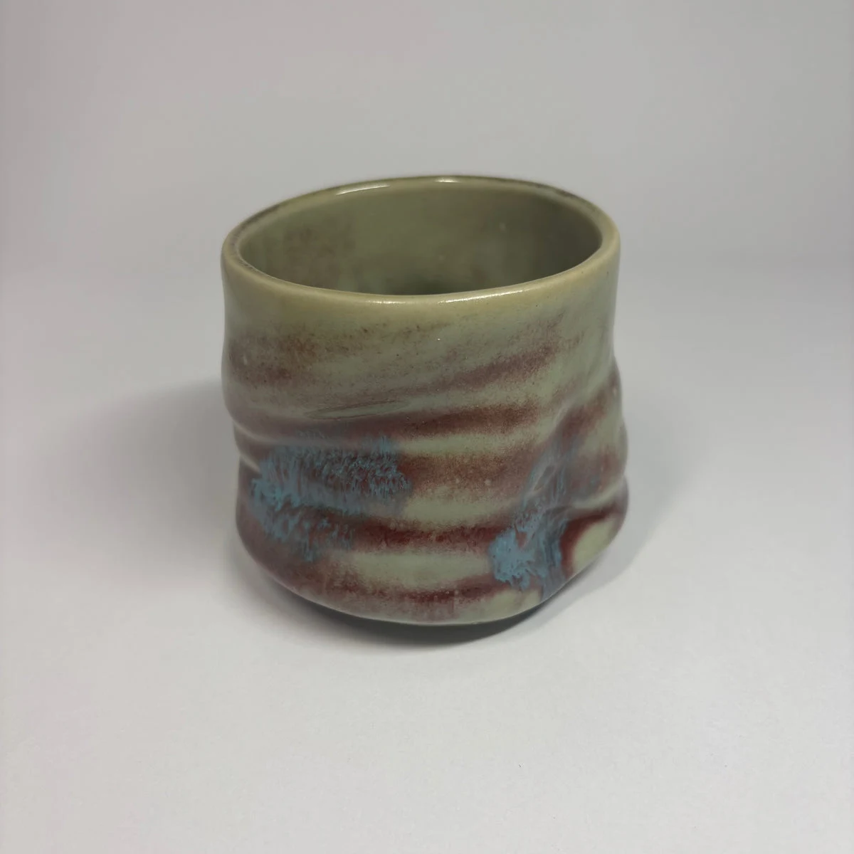 Abstract Mug - Maroon Moss