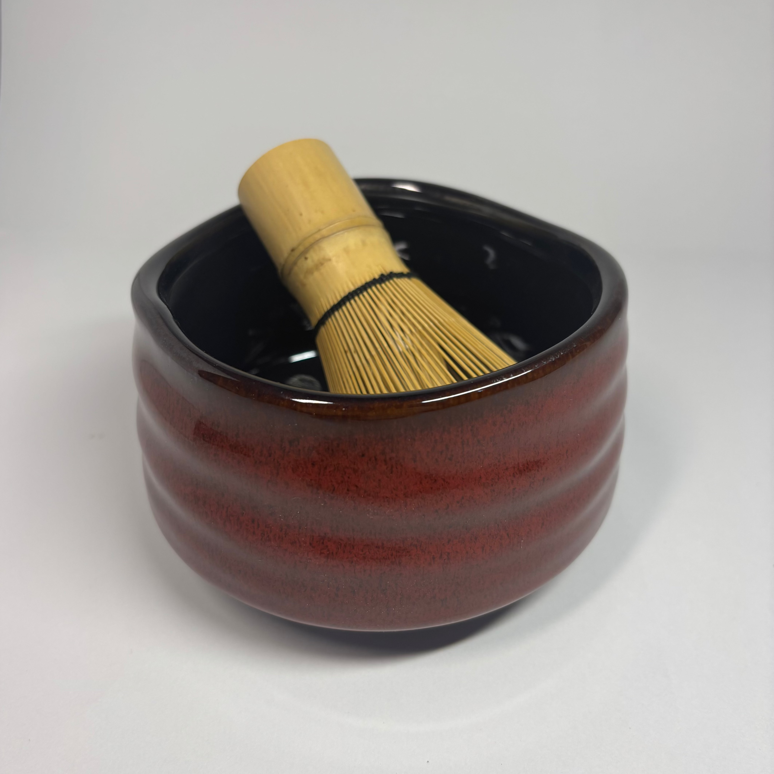 Matcha Bowl - Crimson Ember