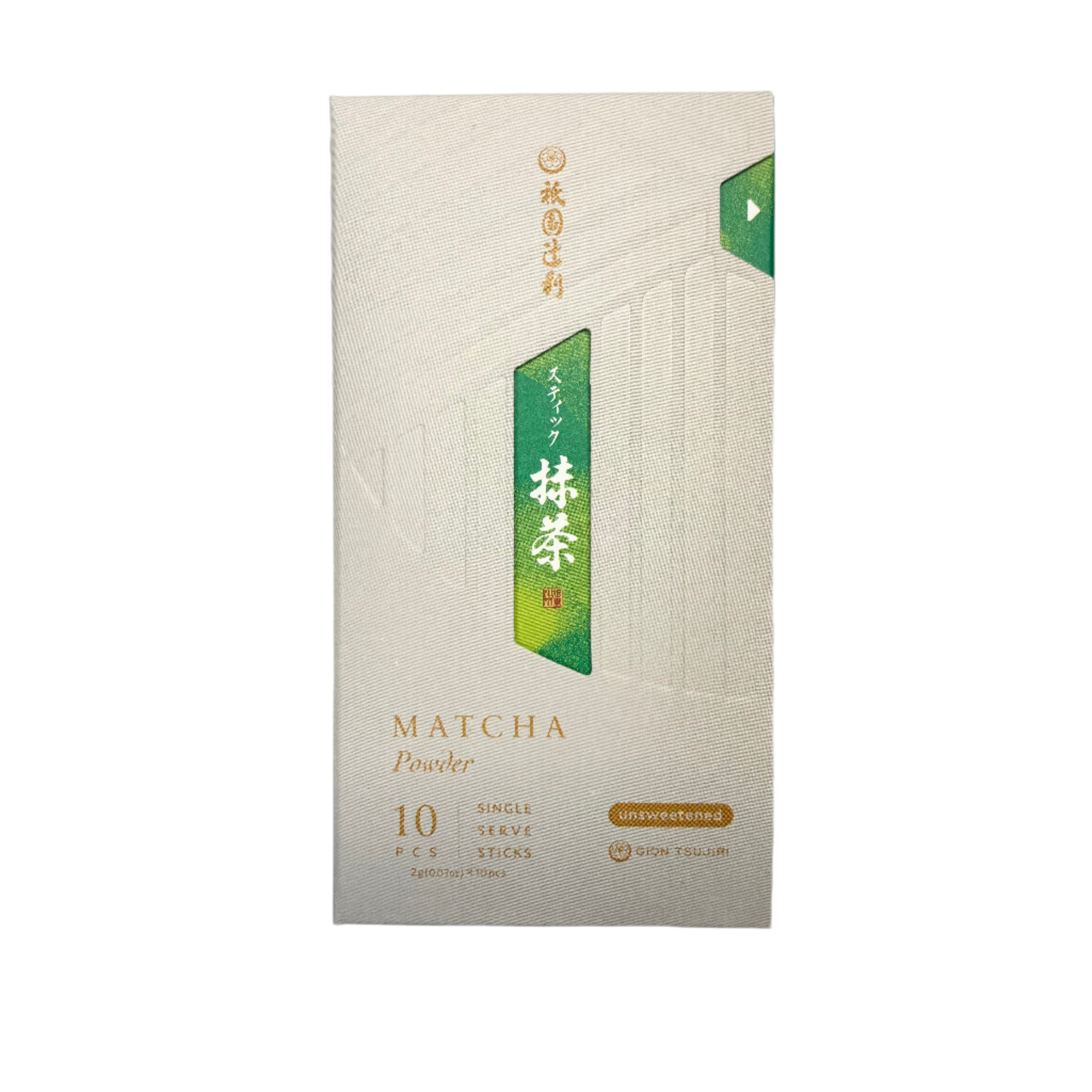 Matcha Powder Sticks from Gion Tsujiri (2g x 10)